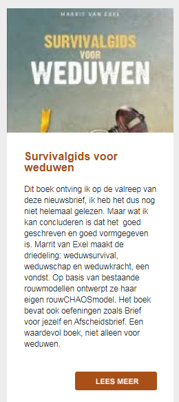 review Survivalgids voor weduwen