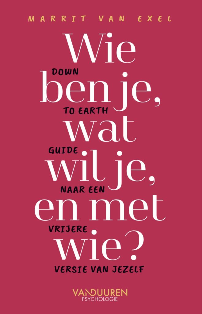Cover Wie ben je? auteur Marrit van Exel