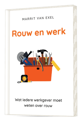 Rouw en werk - mockup